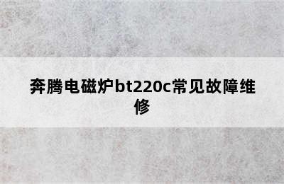 奔腾电磁炉bt220c常见故障维修