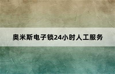 奥米斯电子锁24小时人工服务