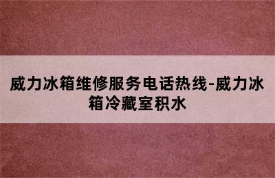 威力冰箱维修服务电话热线-威力冰箱冷藏室积水