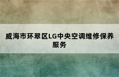 威海市环翠区LG中央空调维修保养服务