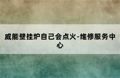 威能壁挂炉自己会点火-维修服务中心