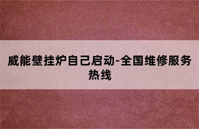 威能壁挂炉自己启动-全国维修服务热线