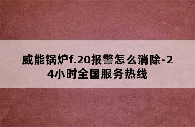 威能锅炉f.20报警怎么消除-24小时全国服务热线