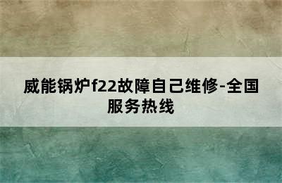 威能锅炉f22故障自己维修-全国服务热线