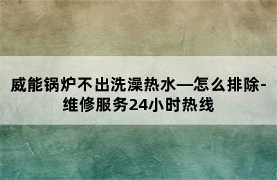 威能锅炉不出洗澡热水—怎么排除-维修服务24小时热线