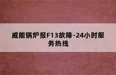 威能锅炉报F13故障-24小时服务热线