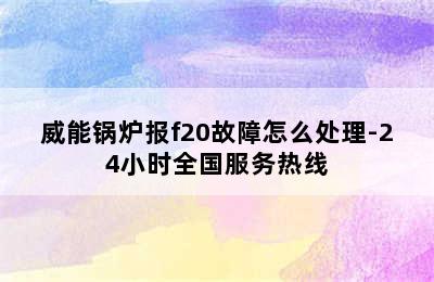 威能锅炉报f20故障怎么处理-24小时全国服务热线