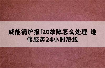 威能锅炉报f20故障怎么处理-维修服务24小时热线