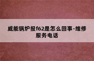 威能锅炉报f62是怎么回事-维修服务电话