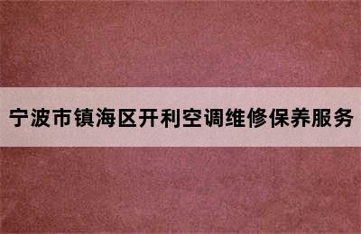 宁波市镇海区开利空调维修保养服务