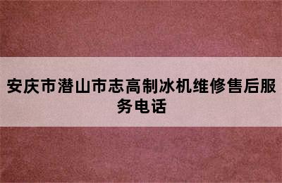 安庆市潜山市志高制冰机维修售后服务电话