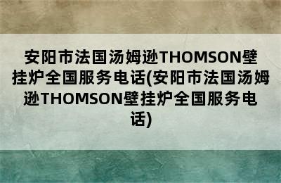 安阳市法国汤姆逊THOMSON壁挂炉全国服务电话(安阳市法国汤姆逊THOMSON壁挂炉全国服务电话)