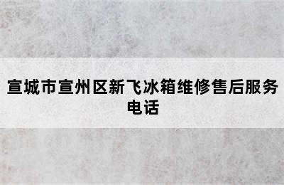 宣城市宣州区新飞冰箱维修售后服务电话