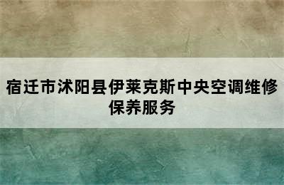 宿迁市沭阳县伊莱克斯中央空调维修保养服务