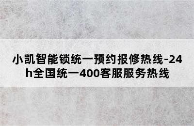 小凯智能锁统一预约报修热线-24h全国统一400客服服务热线