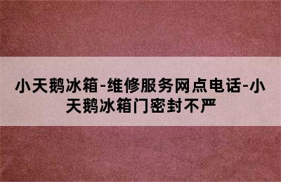 小天鹅冰箱-维修服务网点电话-小天鹅冰箱门密封不严