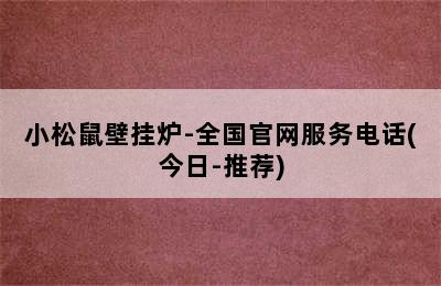 小松鼠壁挂炉-全国官网服务电话(今日-推荐)