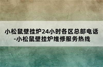 小松鼠壁挂炉24小时各区总部电话-小松鼠壁挂炉维修服务热线