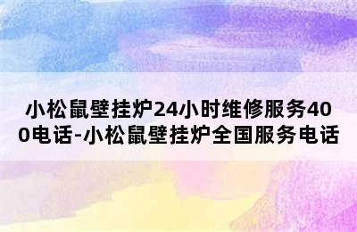 小松鼠壁挂炉24小时维修服务400电话-小松鼠壁挂炉全国服务电话