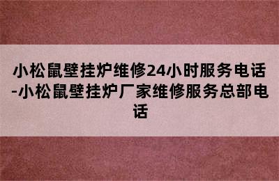 小松鼠壁挂炉维修24小时服务电话-小松鼠壁挂炉厂家维修服务总部电话