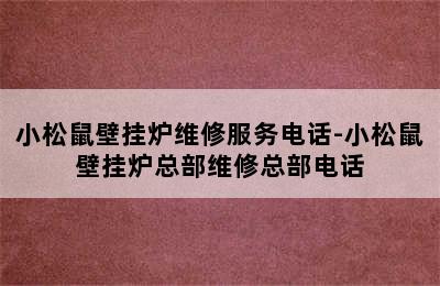 小松鼠壁挂炉维修服务电话-小松鼠壁挂炉总部维修总部电话