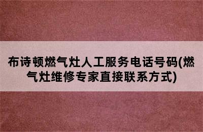 布诗顿燃气灶人工服务电话号码(燃气灶维修专家直接联系方式)