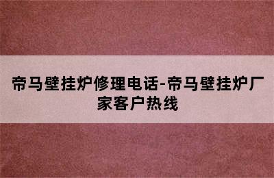 帝马壁挂炉修理电话-帝马壁挂炉厂家客户热线