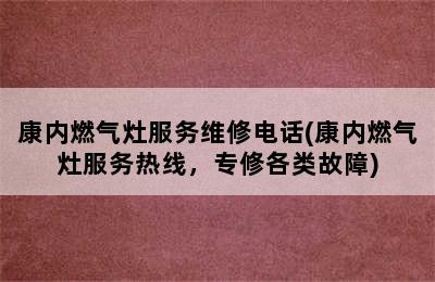 康内燃气灶服务维修电话(康内燃气灶服务热线，专修各类故障)