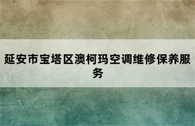 延安市宝塔区澳柯玛空调维修保养服务