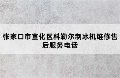 张家口市宣化区科勒尔制冰机维修售后服务电话