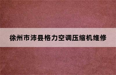 徐州市沛县格力空调压缩机维修