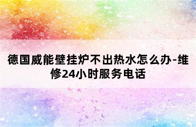 德国威能壁挂炉不出热水怎么办-维修24小时服务电话