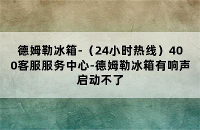 德姆勒冰箱-（24小时热线）400客服服务中心-德姆勒冰箱有响声启动不了