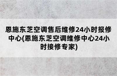 恩施东芝空调售后维修24小时报修中心(恩施东芝空调维修中心24小时接修专家)