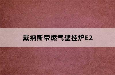 戴纳斯帝燃气壁挂炉E2