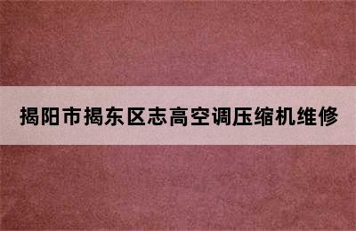 揭阳市揭东区志高空调压缩机维修