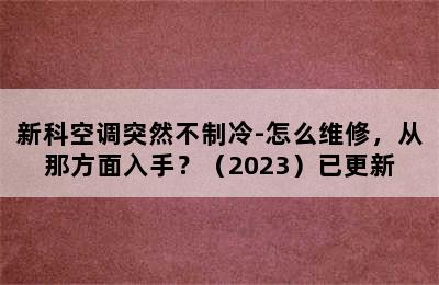 新科空调突然不制冷-怎么维修，从那方面入手？（2023）已更新