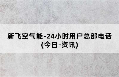 新飞空气能-24小时用户总部电话(今日-资讯)