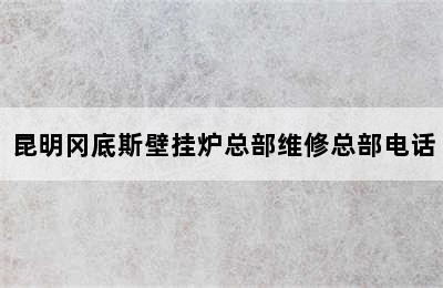 昆明冈底斯壁挂炉总部维修总部电话