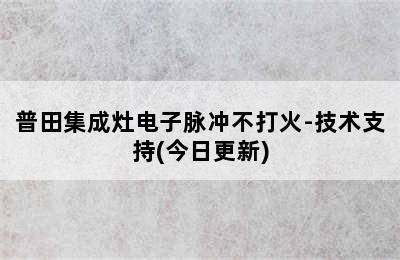 普田集成灶电子脉冲不打火-技术支持(今日更新)