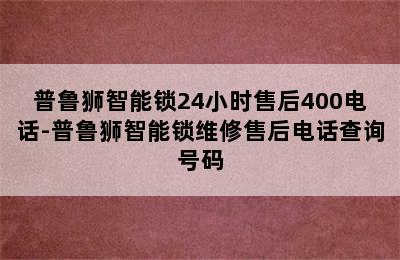 普鲁狮智能锁24小时售后400电话-普鲁狮智能锁维修售后电话查询号码