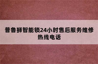 普鲁狮智能锁24小时售后服务维修热线电话