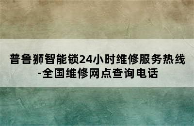 普鲁狮智能锁24小时维修服务热线-全国维修网点查询电话