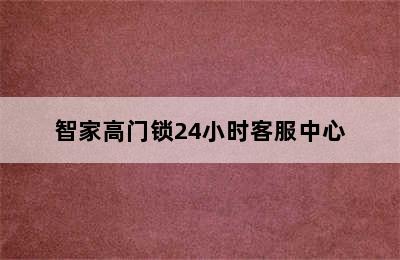 智家高门锁24小时客服中心