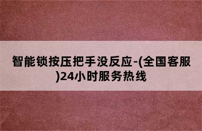 智能锁按压把手没反应-(全国客服)24小时服务热线