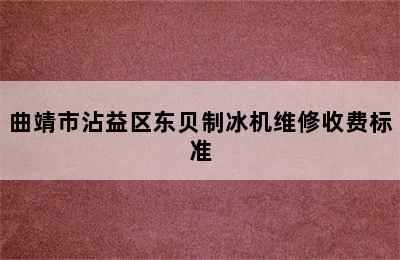 曲靖市沾益区东贝制冰机维修收费标准