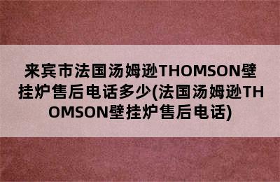 来宾市法国汤姆逊THOMSON壁挂炉售后电话多少(法国汤姆逊THOMSON壁挂炉售后电话)