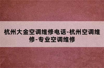 杭州大金空调维修电话-杭州空调维修-专业空调维修