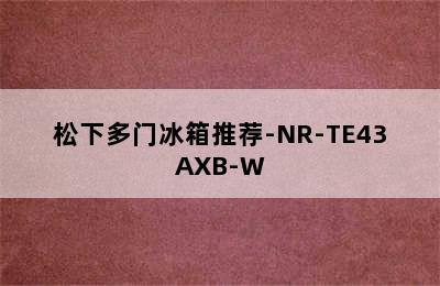 松下多门冰箱推荐-NR-TE43AXB-W