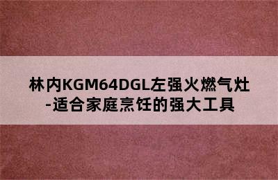 林内KGM64DGL左强火燃气灶-适合家庭烹饪的强大工具